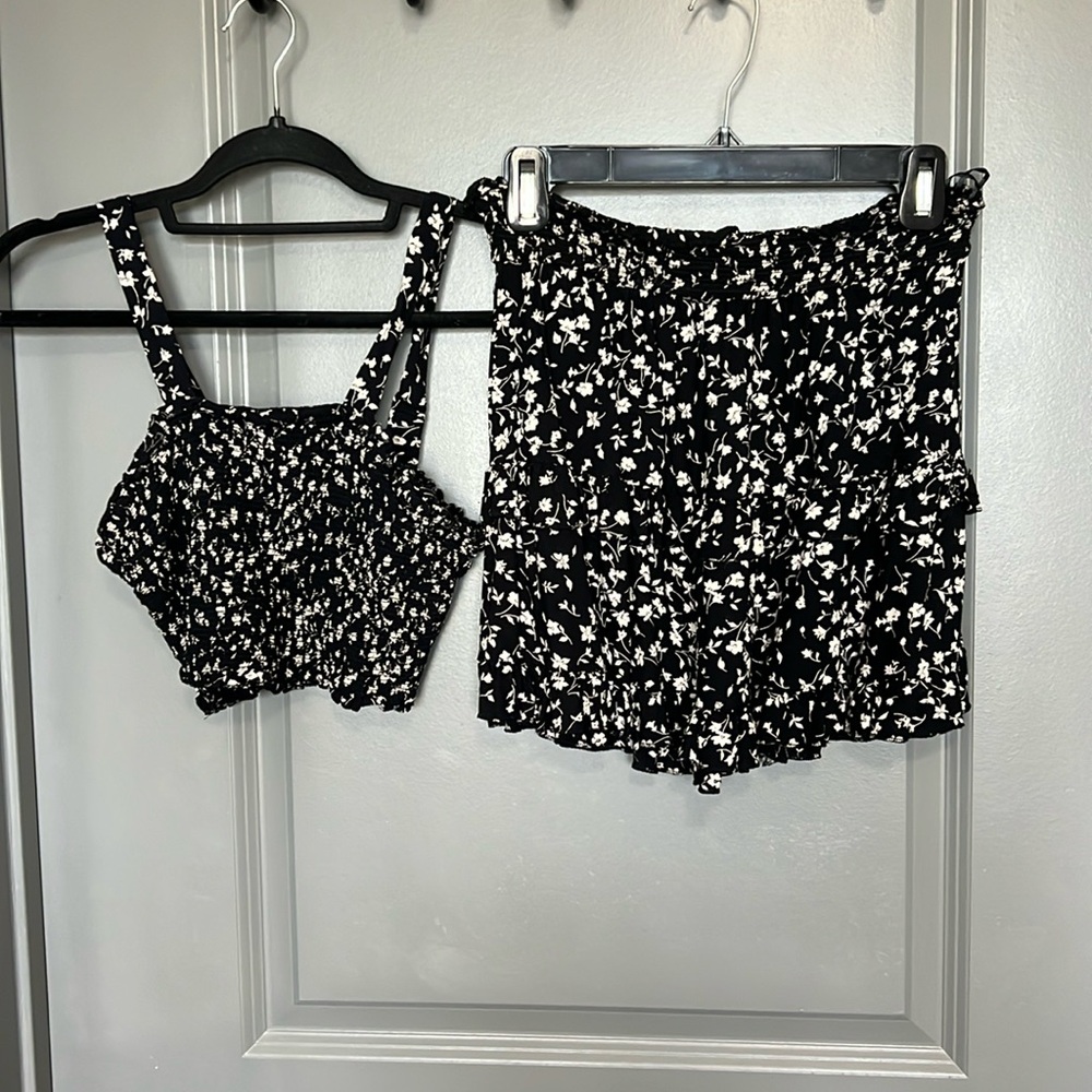 Skirt and Top set